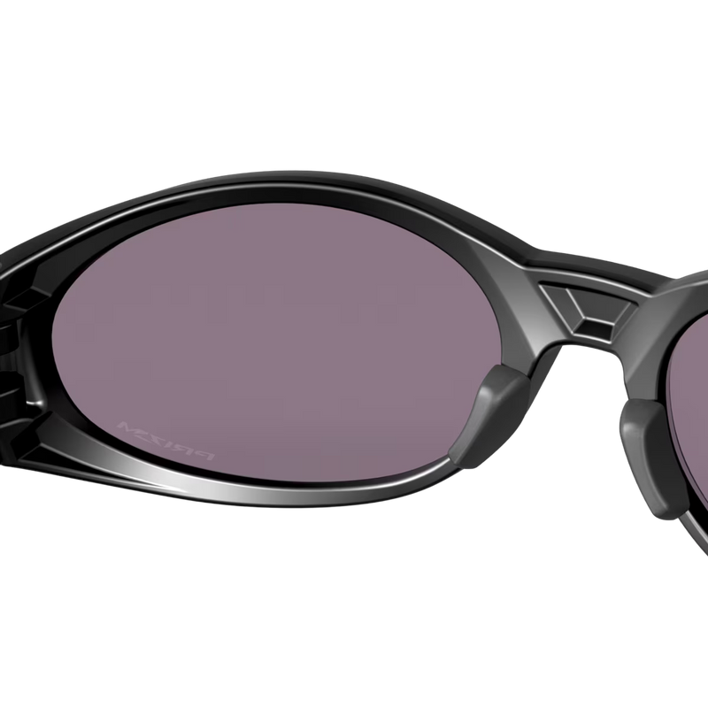 Eyejacket Redux, Oakley Eyejacket Redux in Matte Black/Prizm Grey lens back left
