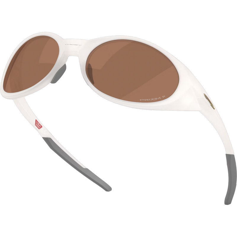 Eye Jacket Redux, Oakley Eye Jacket Redux in Matte Vapor/PRIZM Tungsten Polarized front left bottom