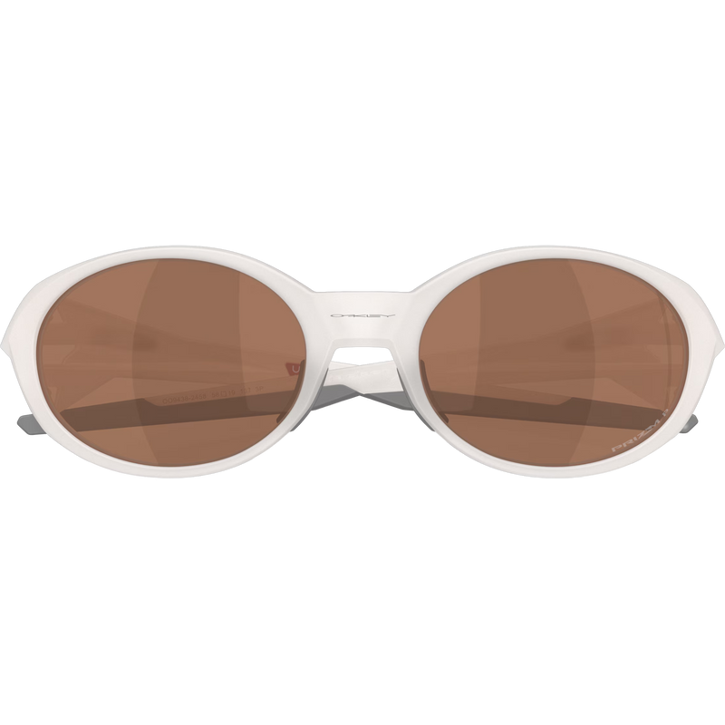 Eye Jacket Redux, Oakley Eye Jacket Redux in Matte Vapor/PRIZM Tungsten Polarized front folded