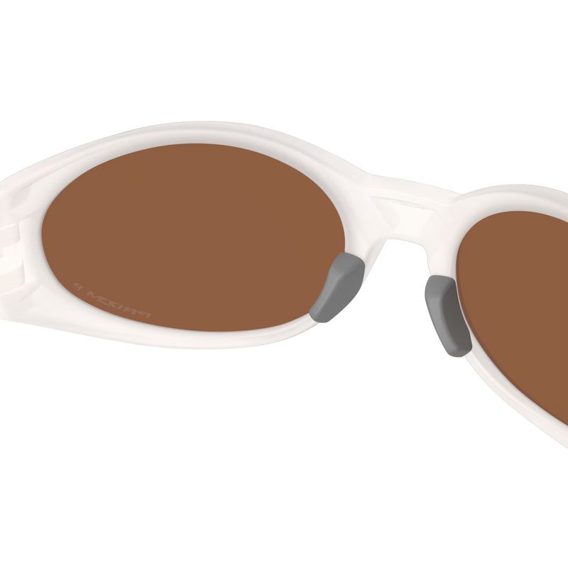 Eye Jacket Redux, Oakley Eye Jacket Redux in Matte Vapor/PRIZM Tungsten Polarized back of left lens