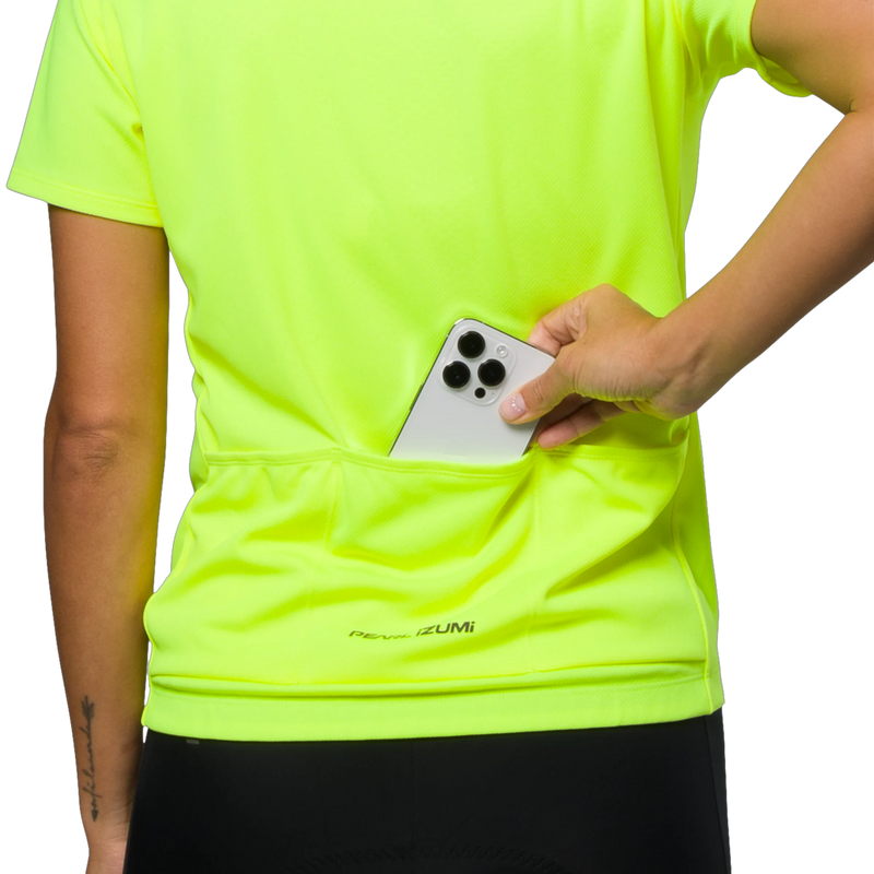 Women's Quest Short Sleeve Jersey, Pearl Izumi Women's Quest Short Sleeve Jersey Back Pocket