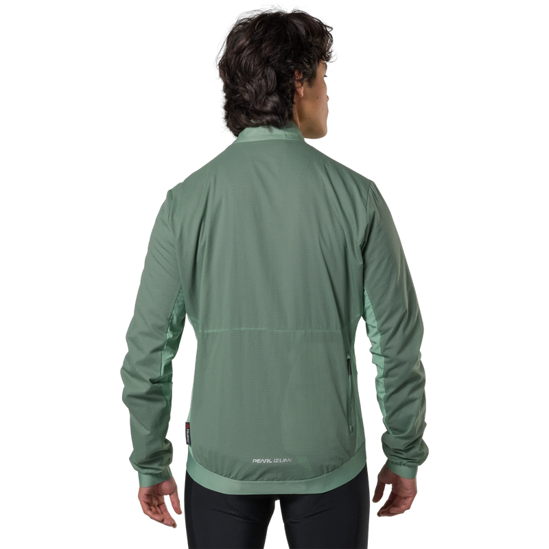 Men's Expedition Pro Alpha Jacket, Pearl Izumi Men's EXPEDITION PRO ALPHA JACKET back on model