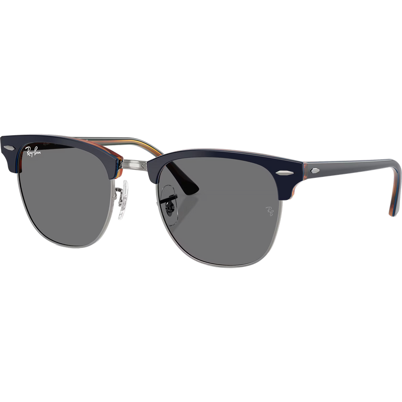 Clubmaster Classic - Gunmetal/Dark Grey, Ray Ban Clubmaster Classic - Gunmetal/Dark Grey front left