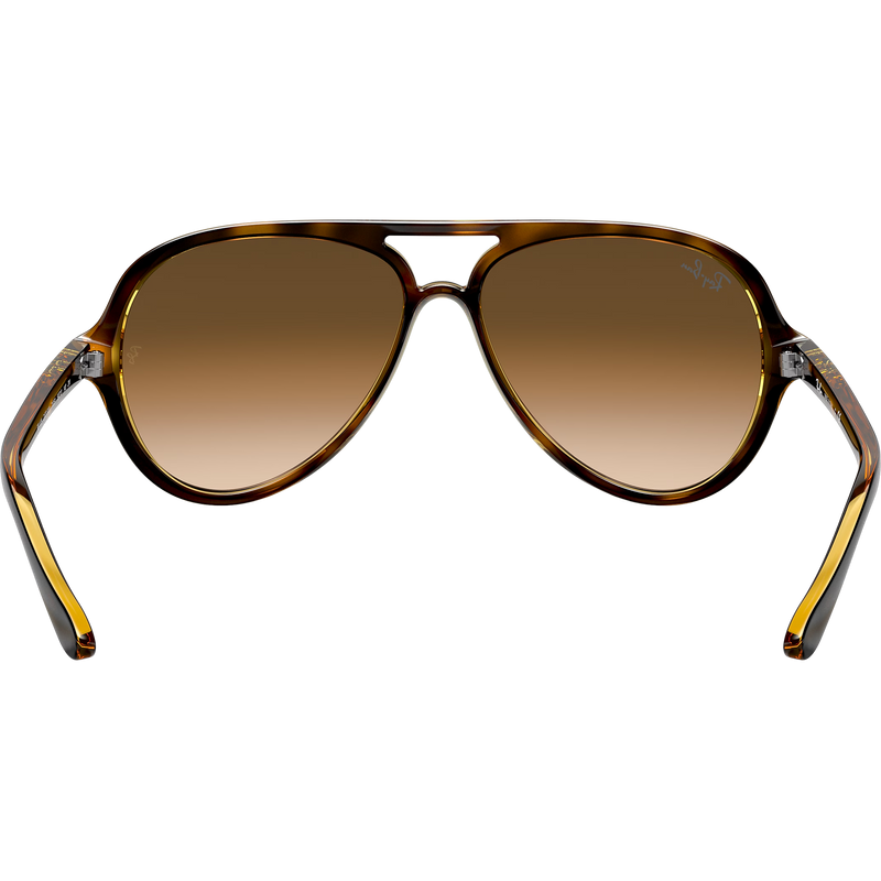 Cats 5000 - Light Havana/Light Brown Gradient, Ray Ban Cats 5000 - Light Havana/Light Brown Grad back