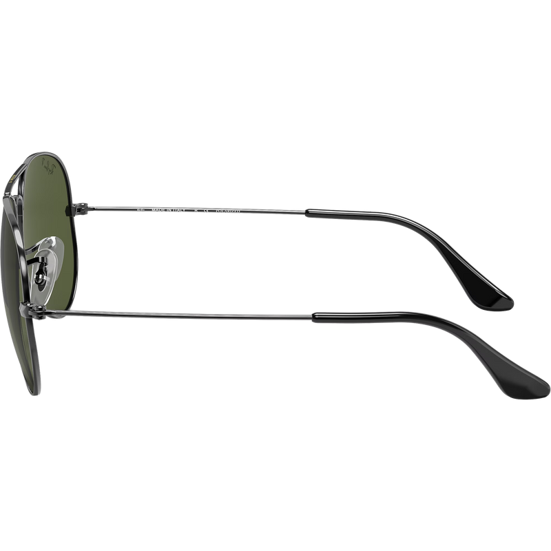 Aviator Classic - Gunmetal/G-15 Green, Ray Ban Aviator Classic - Gunmetal/G-15 Green left