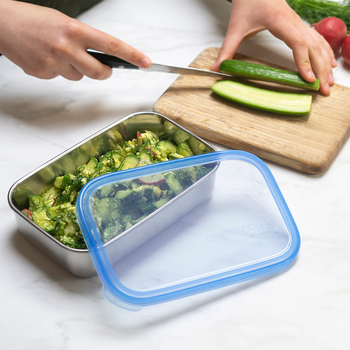 Rectangle Container 25oz alternate view
