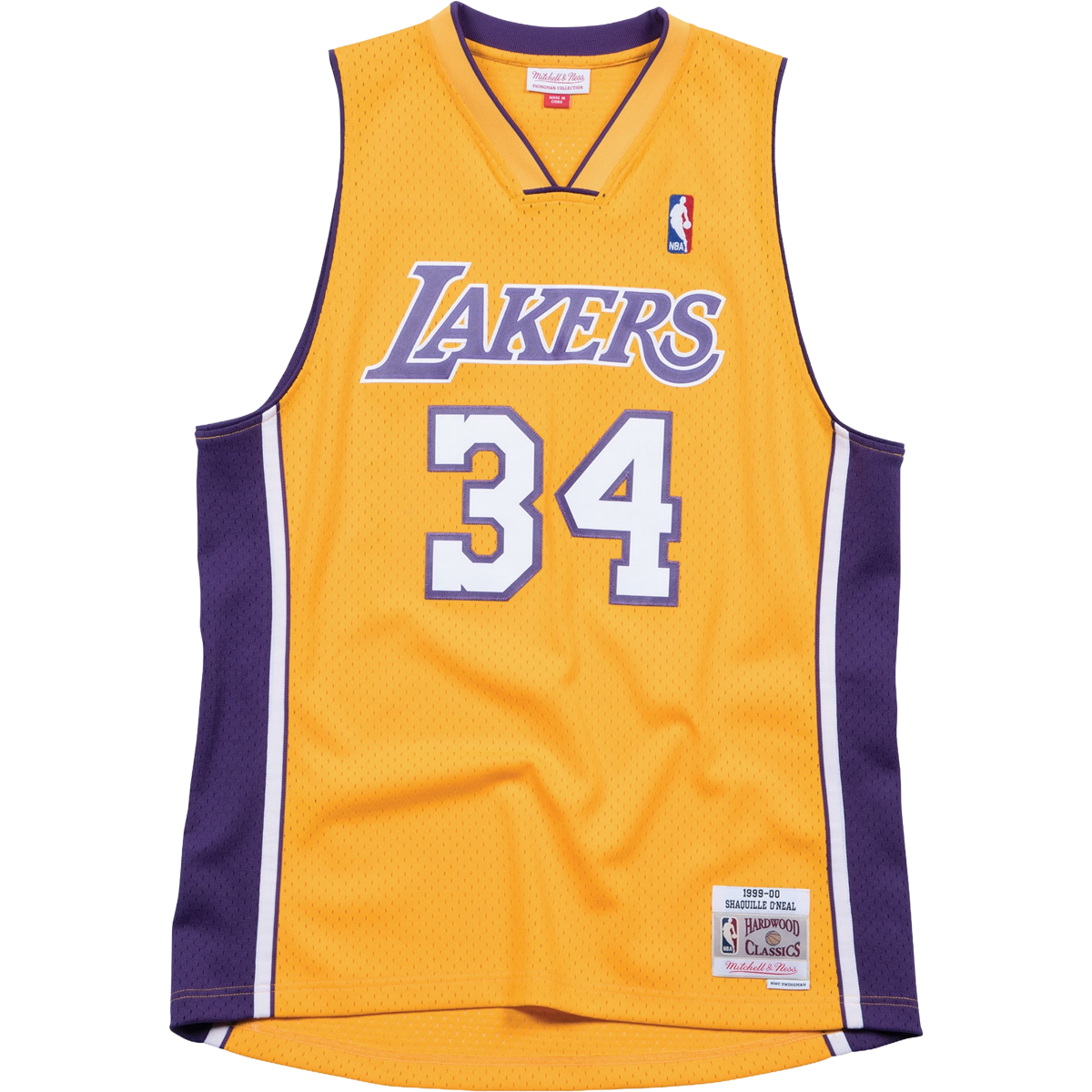 Lakers Swingman Jersey 1999 Shaquille O'Neal alternate view