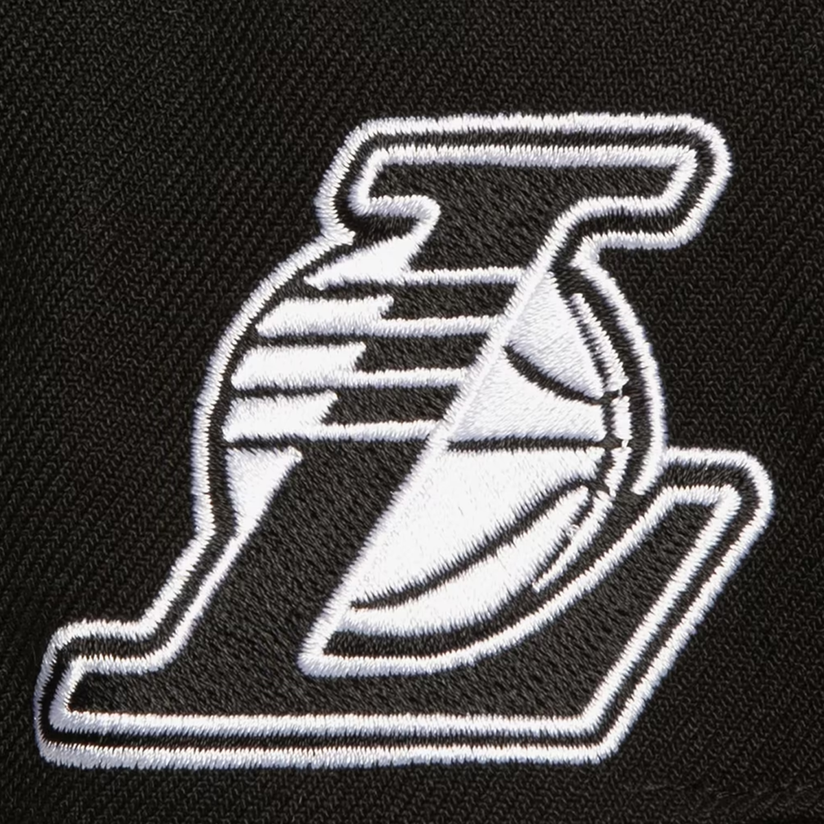 Lakers Evergreen Black White Snapback alternate view