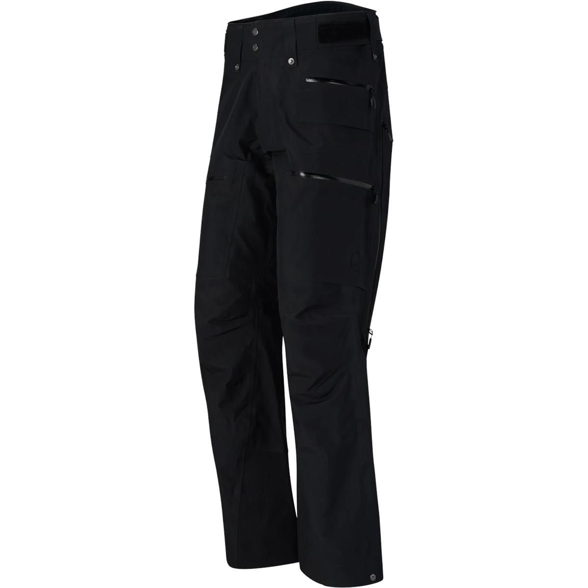Norrona Lofoten Gore-Tex Pants in Caviar Black angled