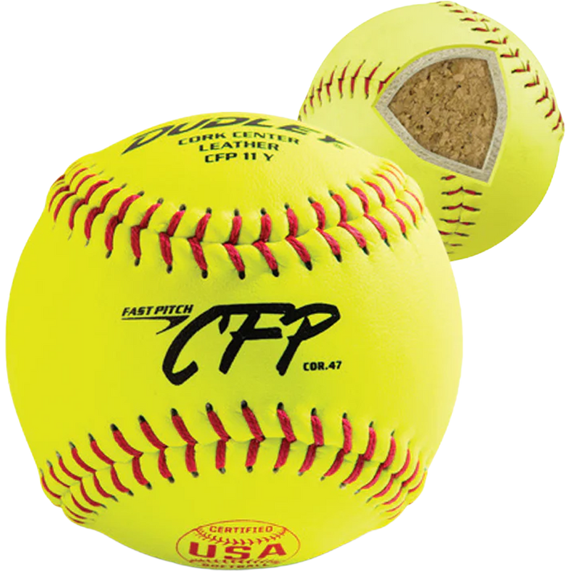 CFP USASB 11" .47/375 Fastpitch Softball, Spalding CFP USASB 11" .47/375 core