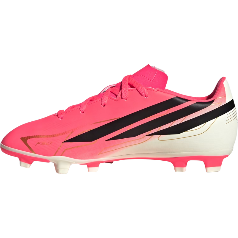 Youth F50 Hyperfast Club FG/MG, Adidas Youth F50 HYPERFAST CLUB Firm Ground / Multi Ground side