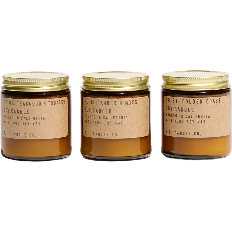 Greatest Hits 3pc Mini Candle Gift Set, P.F. Candle Co. Greatest Hits 3pc Mini Candle Gift Set array
