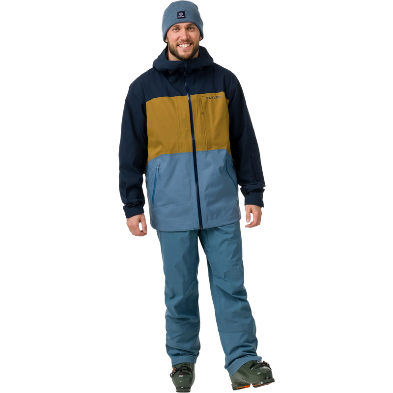 Men's Malone Jacket, Flylow Men's Malone Jacket front on model