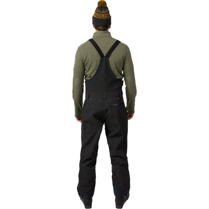 Men's Baker Bib, Flylow Men's Baker Bib back on model