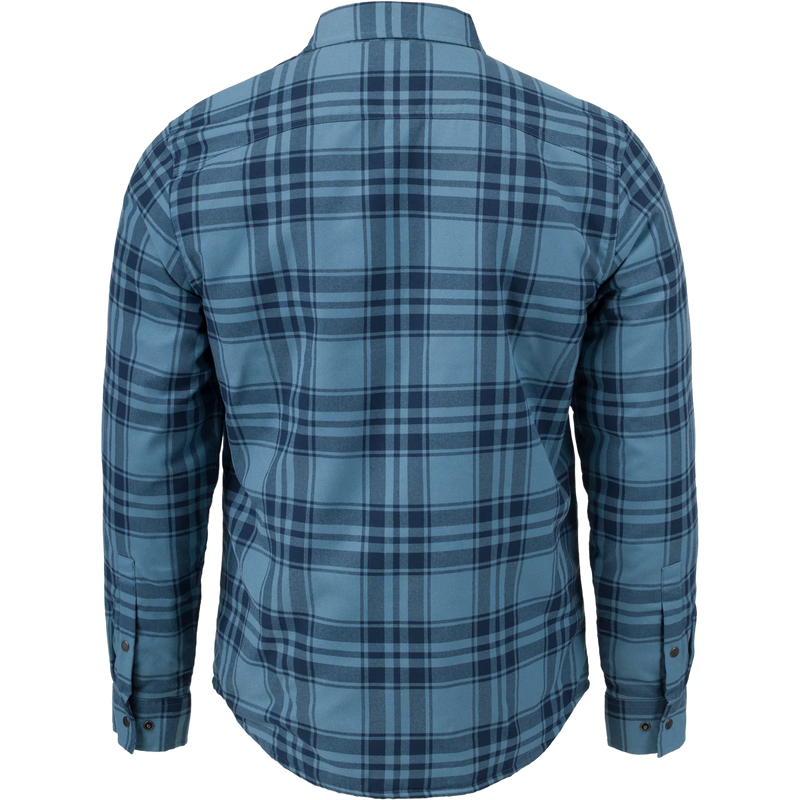 Men's Sinclair Insulated Flannel, Flylow Men's Sinclair Insulated Flannel back