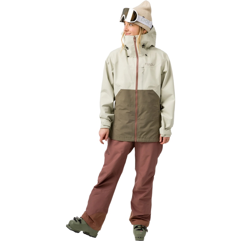 Women's Puma Jacket, Flylow Women's Puma Jacket front on model
