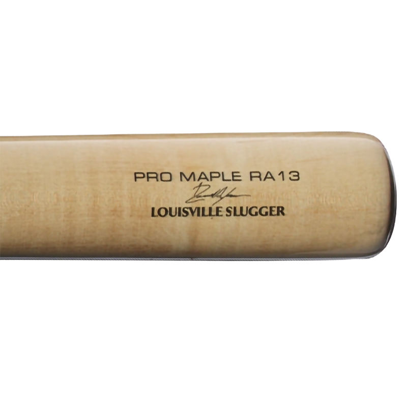 Pro Prime RA13 Ronald Acuna Jr. Wood -3, Louisville Slugger Pro Prime RA13 Ronald Acuna Jr. Wood -3 in natural tip