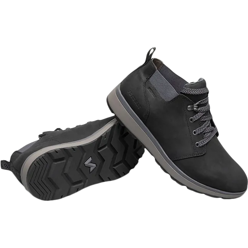 Men's Davos Mid, Forsake Men's Davos Mid in 001-Black right profile pair