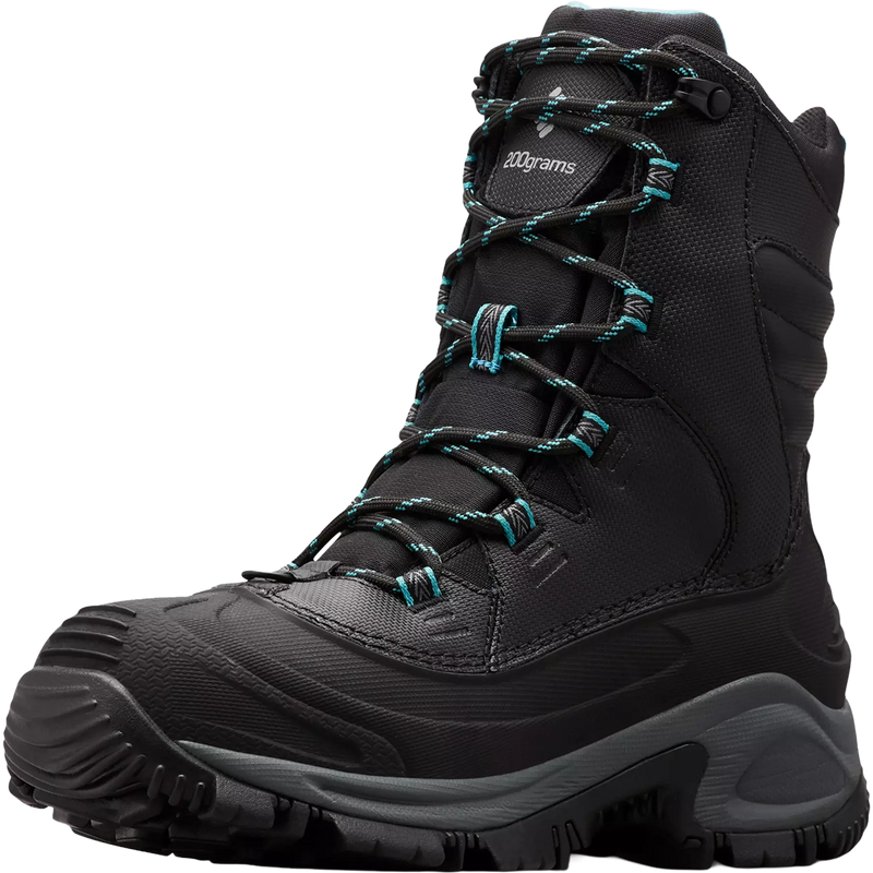 Women's Bagaboot III, Columbia Women's Bagaboot III in Black Pacific Rim angled toe side