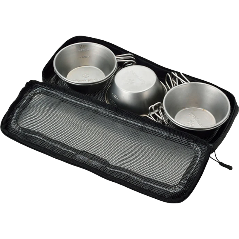Kitchen Mess Case L, Snow Peak Kitchen Mess Case L Open