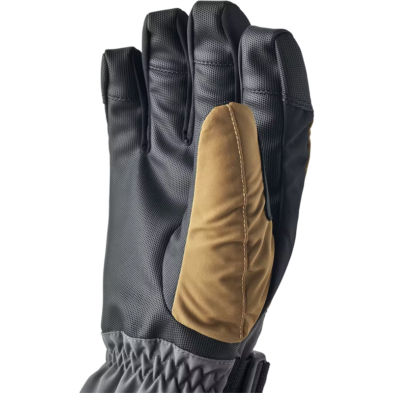 Gauntlet Sr Glove, Hestra Gauntlet Sr Glove in 631380-Dark Sand/Graphite palm