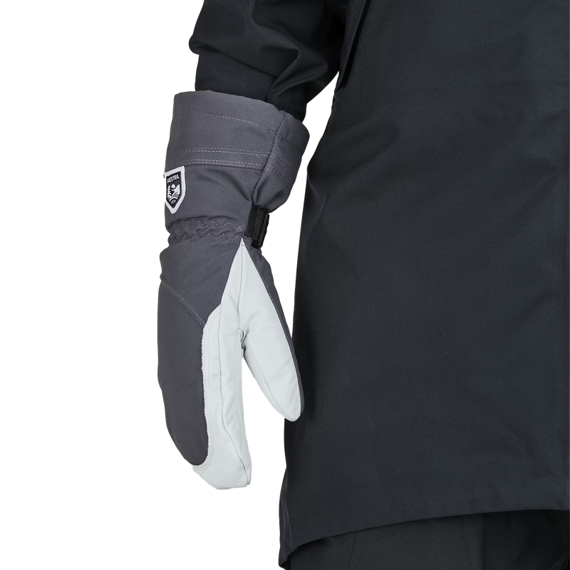 Women's Heli Ski Mitt, Hestra Women's Heli Ski Mitt Side