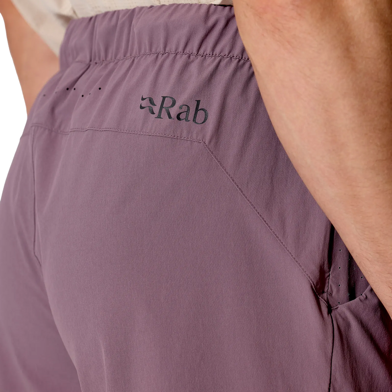 Men's Momentum Shorts, Rab Men's Momentum Shorts in DRI Dark Iris back right