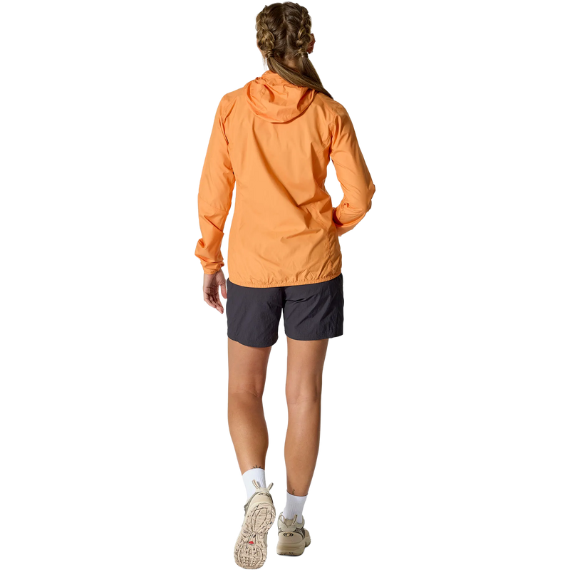 Women's Windgather Hoody, Rab Women's Windgather Hoody in MBA Melba back