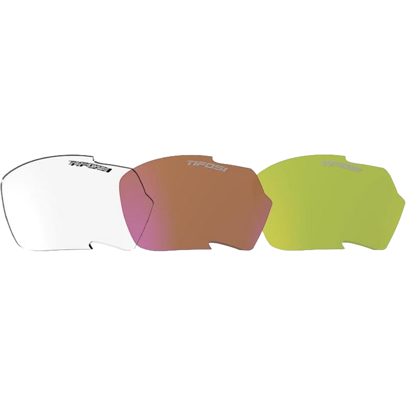 Kilo - Crystal Smoke Yellow/Red/Clear, Tifosi Optics Kilo lenses