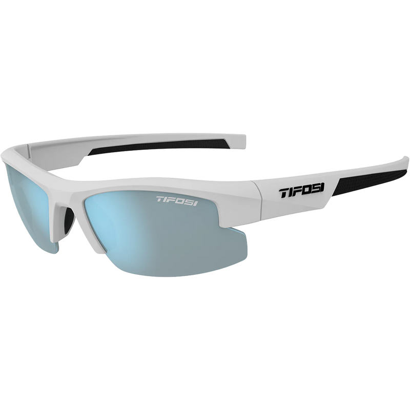 ShutOut - Matte White with Black/Smoke Blue Mirror, Featured Image