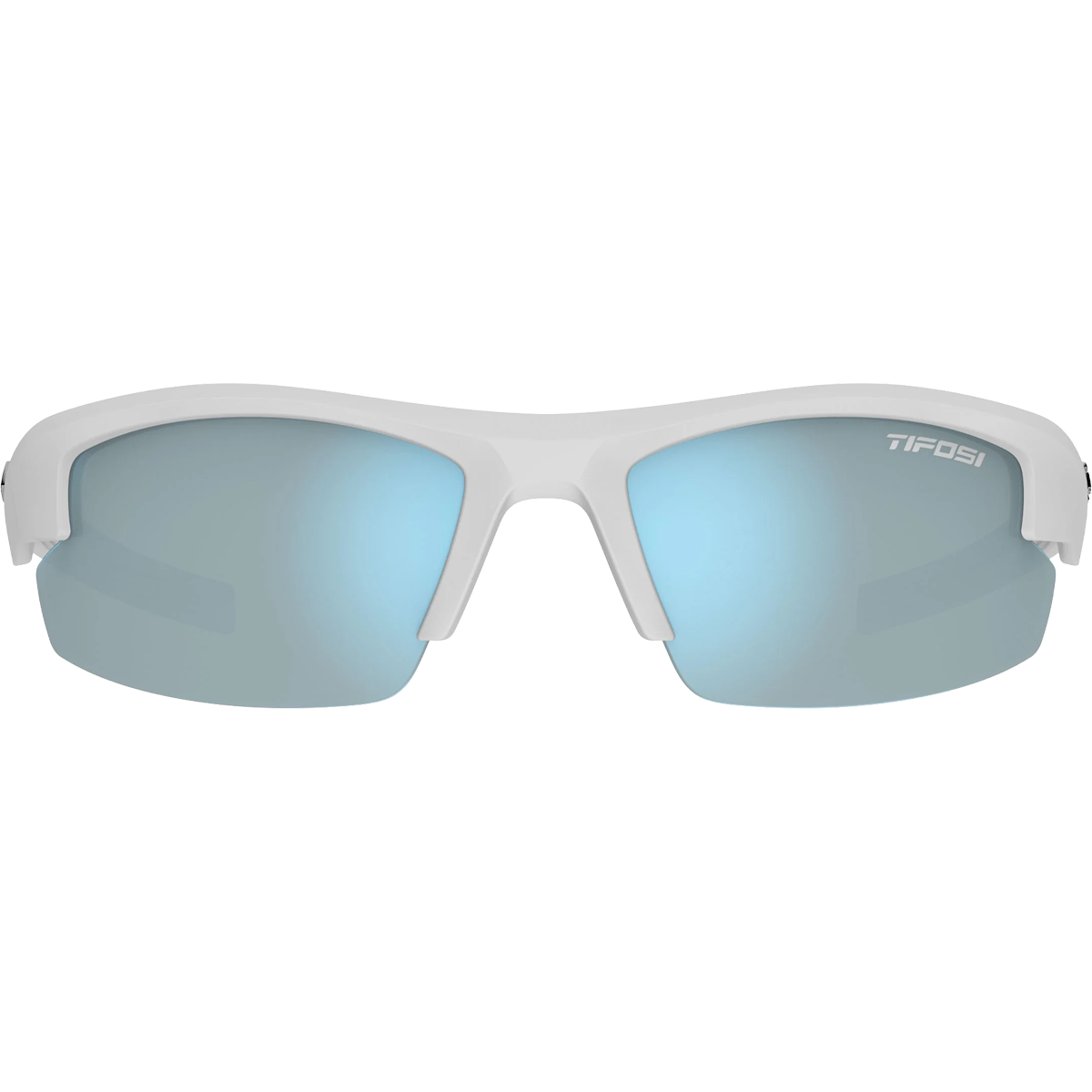 ShutOut - Matte White with Black/Smoke Blue Mirror alternate view