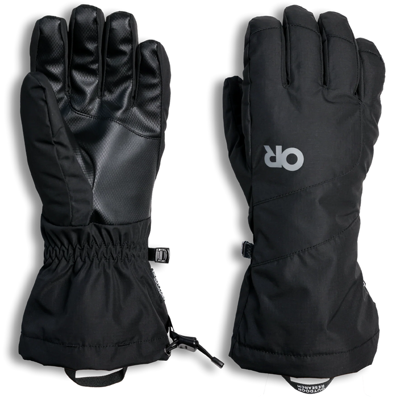 Oregon Research Men's Adrenaline 3-in-1 Gloves in Black