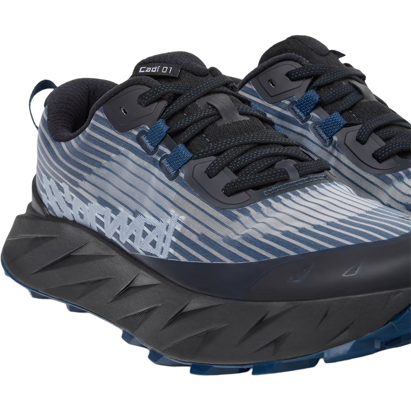 Men's Cadi, Nnormal Men's Cadi in Blue/Black pair front right