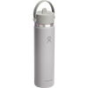 Hydro Flask 24 oz Wide Flex Straw Cap in Birch cap closed
