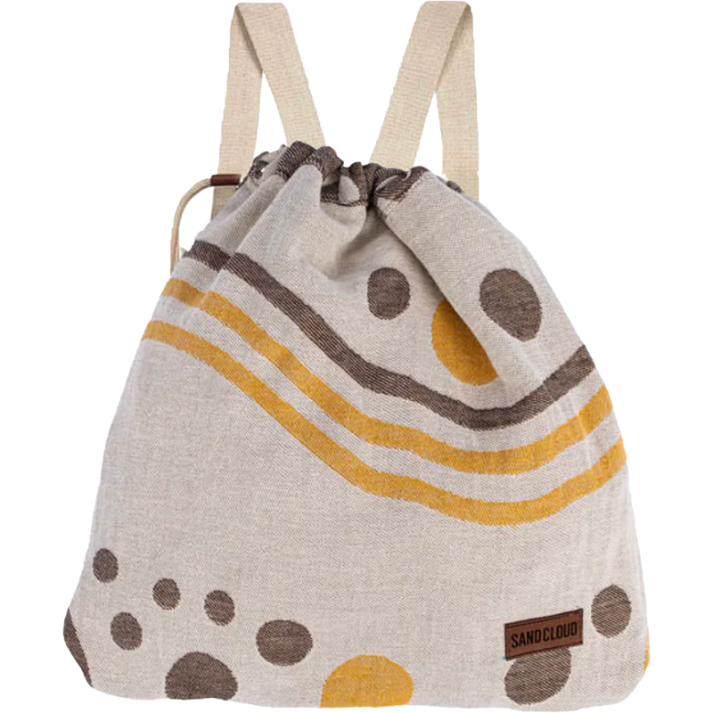 Kiki Towel Bag, Sand Cloud Kiki Towel Bag Packed