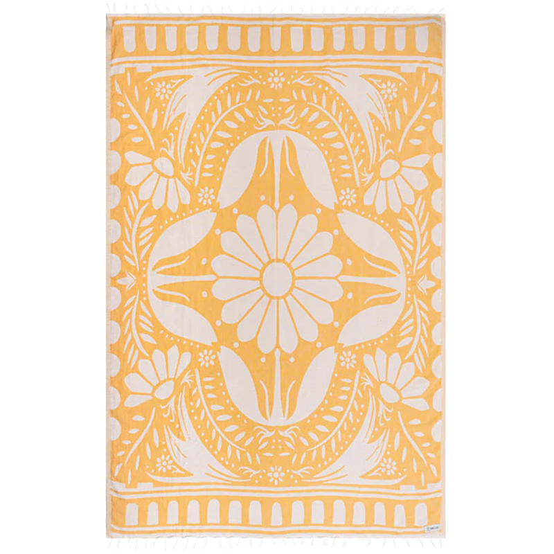 Nippon Daisy Large Beach Towel, Featured Image