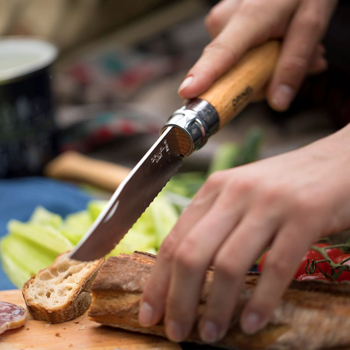 No.12 Serrated Folding Knife alternate view