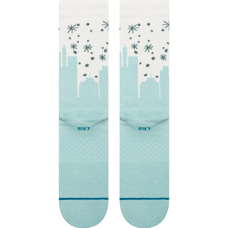 Big City Elf Crew, Stance Big City Elf Crew in ICB Ice Blue pair bottom