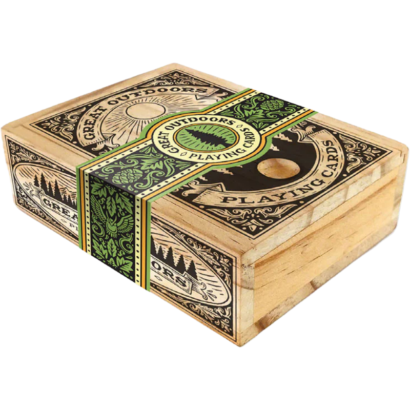 Great Outdoors Playing Cards, Chronicle Books Great Outdoors Playing Cards laying down