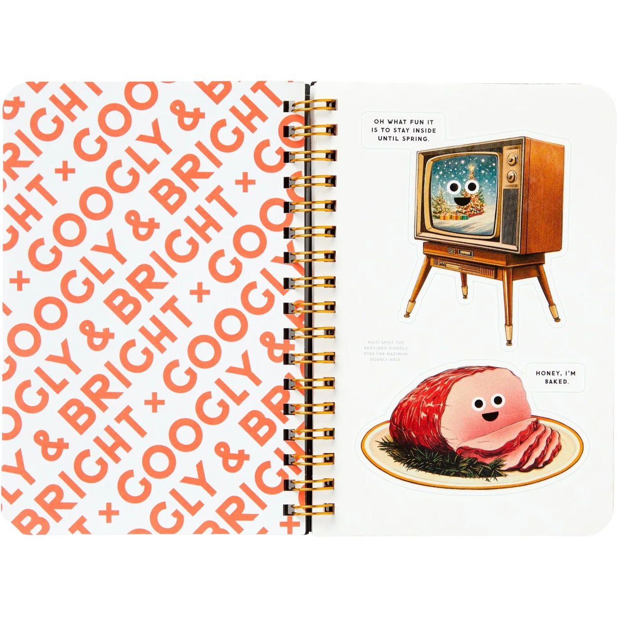 Googly & Bright Sticker Book alternate view