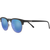Matte Black + Polarized Blue Mirror