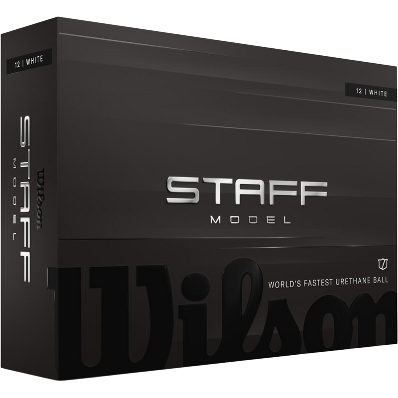 Staff Model - 2026, Wilson Staff Model in white in packaging