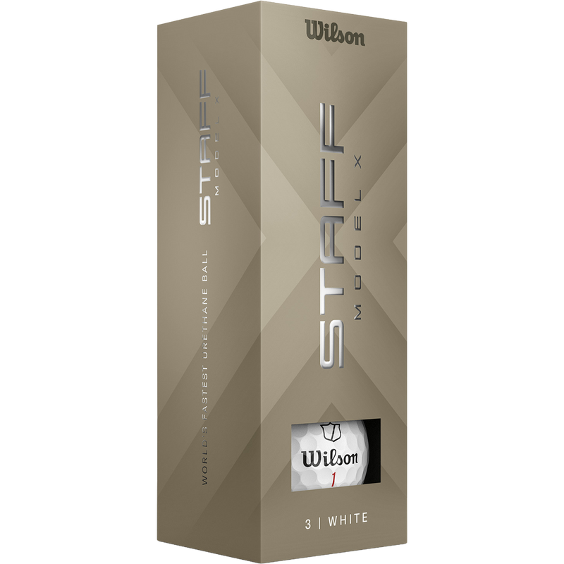 Staff Model X - 2026, Wilson Staff Model X in white individually packaged
