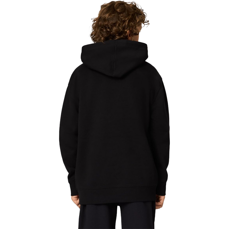 Youth Speed Rise Hoodie, Quiksilver Youth Speed Rise Hoodie in 001 black on model back