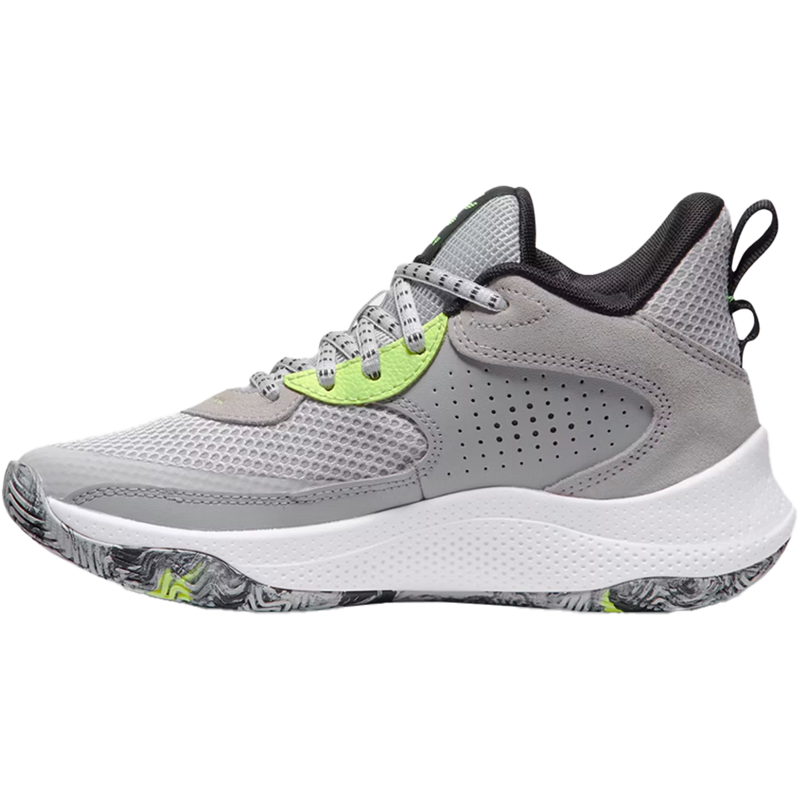 Youth Curry 3Z 24 Suede Grade School, Under Armour Youth Curry 3Z 24 Suede Grade School Left