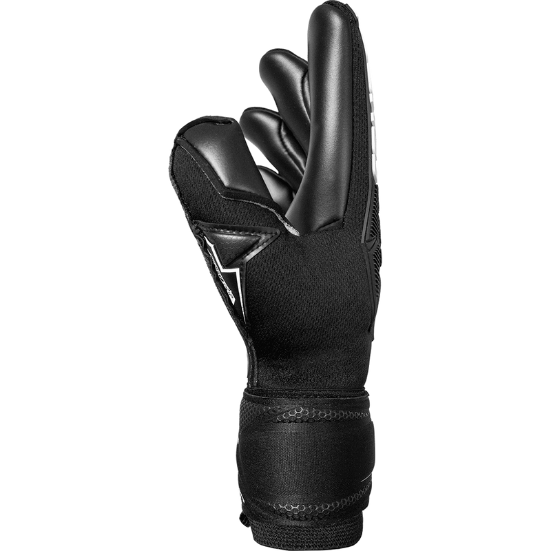 Attrakt Freegel Infinity Finger Support Glove, Reusch Attrakt Freegel Infinity Finger Support Glove in 7700-Black side view thumb