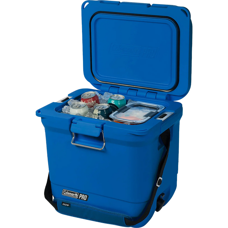 Pro Cooler 25 Quart, Coleman Pro Cooler 25 Qt Open