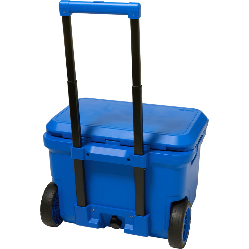 Pro Cooler 55 Quart Wheeled, Coleman Pro Cooler 55 Quart Wheeled Back