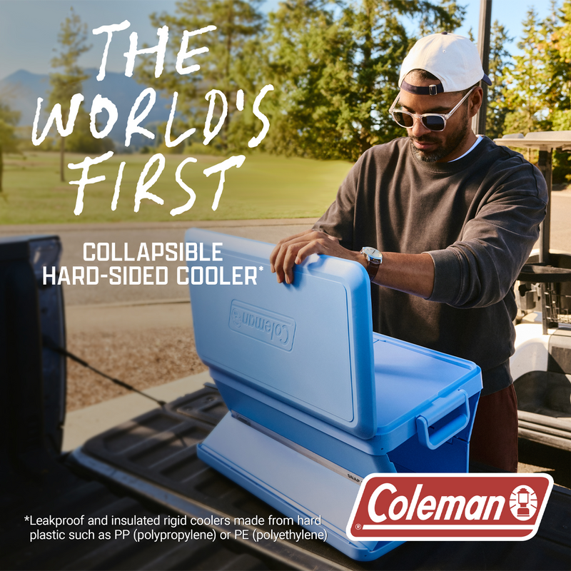 Snap 'N Go 45-Quart Collapsible Hard Cooler, Coleman Snap 'N Go 45-Quart Collapsible Hard Cooler infographic 2