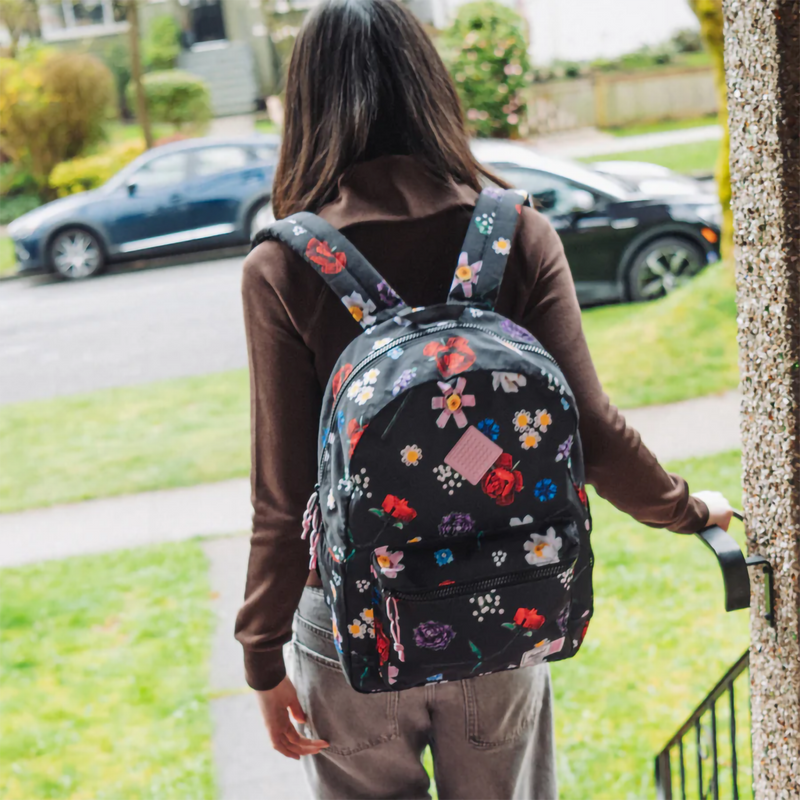 Lego Heritage Youth Backpack, Herschel Lego Heritage Youth Backpack in Falling florals with model